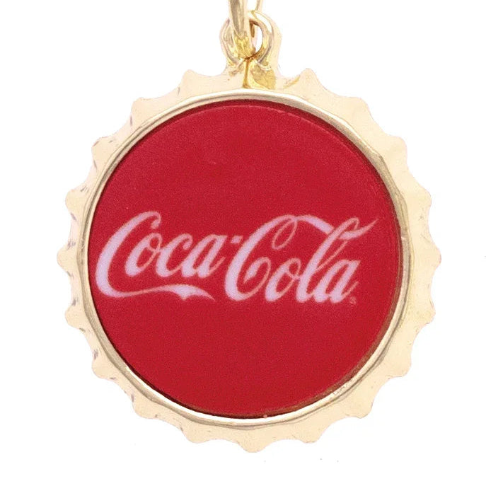 Coca-Cola Bottle Cap Charm in Red