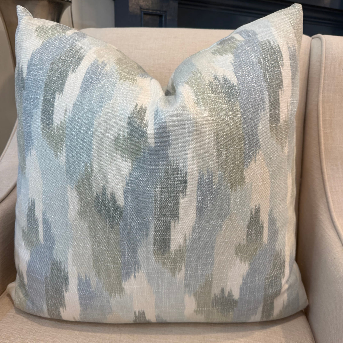 Seabreeze Watercolor Pillow