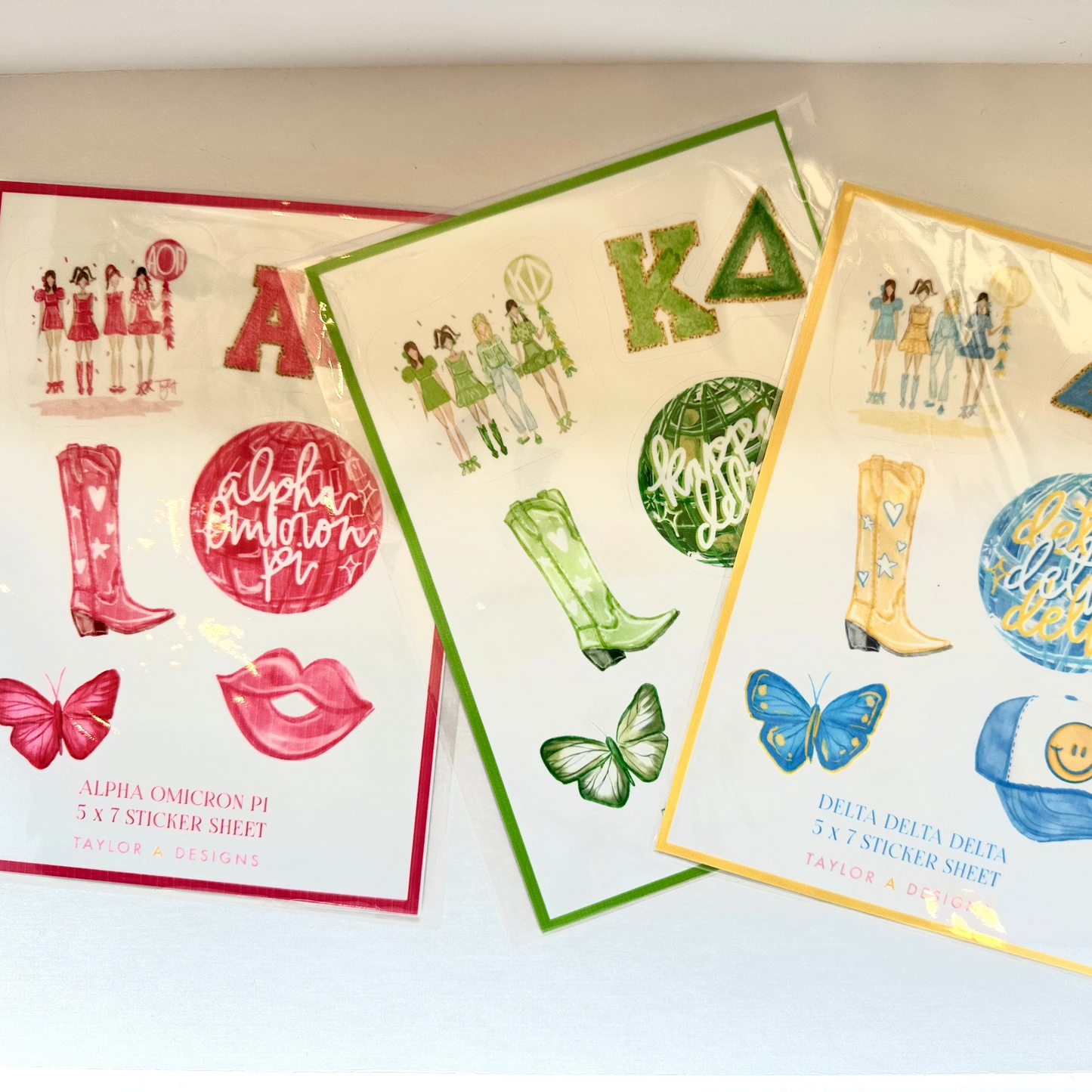Sorority Sticker Sheet