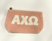 Load image into Gallery viewer, Sorority Letter Teddy Pouch