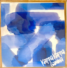 Load image into Gallery viewer, Sorority Watercolor Canvas 4x4