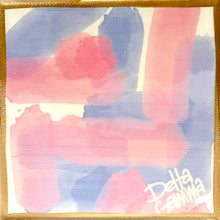 Load image into Gallery viewer, Sorority Watercolor Canvas 4x4