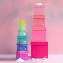Load image into Gallery viewer, Patisserie Square Stacking Boxes