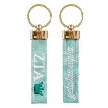 Load image into Gallery viewer, Sorority Embroidered Keychain