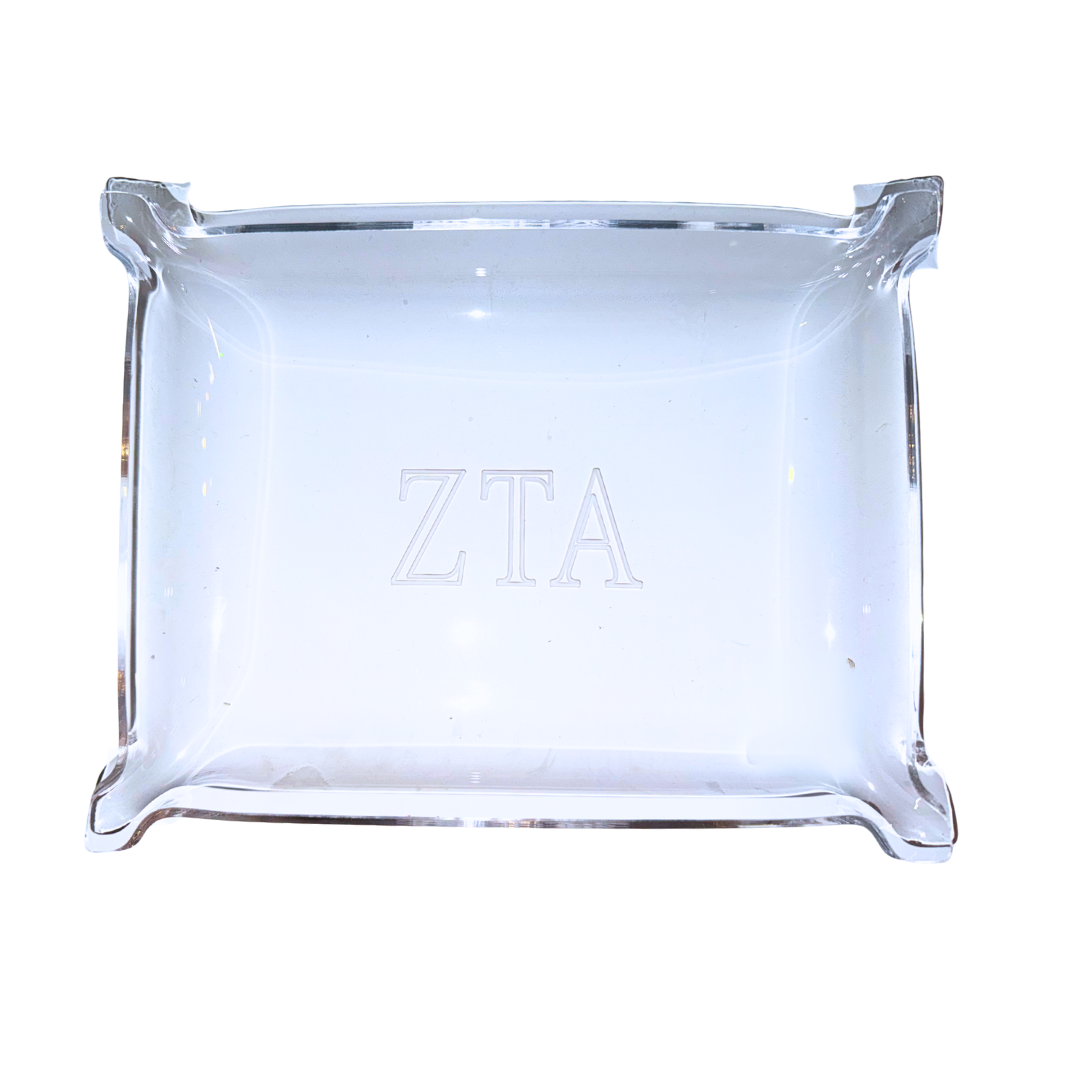 Sorority Acrylic Catchall Tray
