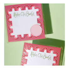 Load image into Gallery viewer, Sorority Watercolor Notepad