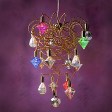 Load image into Gallery viewer, Glitterville Curly Chandelier