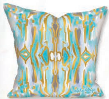 Load image into Gallery viewer, Sorority Gold Foil Kaleidoscope Pillow