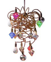 Load image into Gallery viewer, Glitterville Curly Chandelier