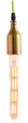 Glitterville Color Filament Tube Bulbs