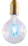 Load image into Gallery viewer, Glitterville Color Filament Ball Bulb