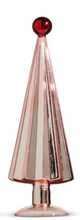 Load image into Gallery viewer, 16.25" Sugar Plum Fairy Pink Trees Set with Ball Tip