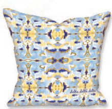Load image into Gallery viewer, Sorority Gold Foil Kaleidoscope Pillow