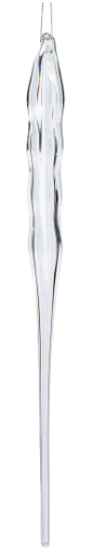 Glass Icicle Ornament