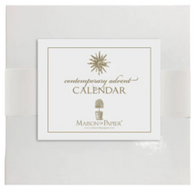 Load image into Gallery viewer, Contemporary Advent Calendar with Easel