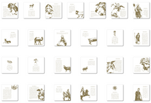 Load image into Gallery viewer, Contemporary Advent Calendar with Easel