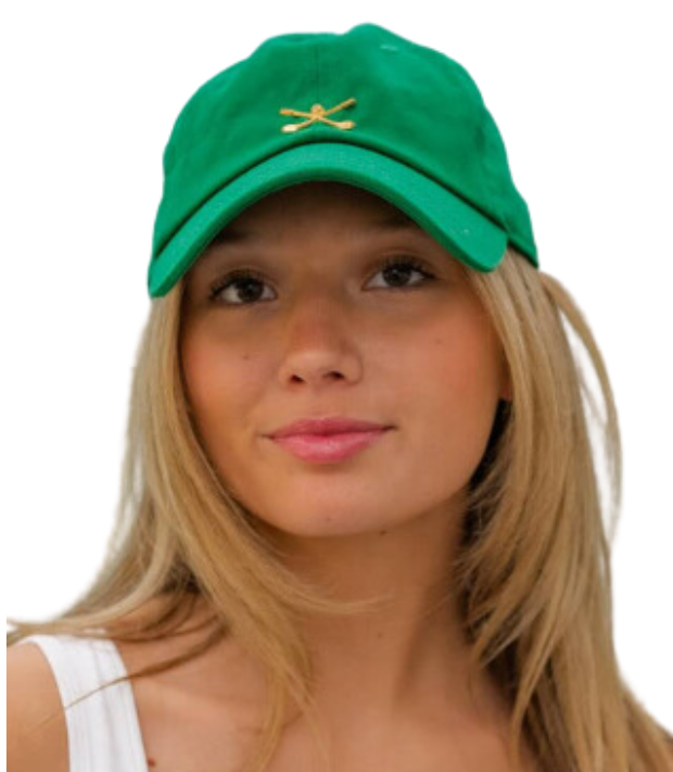 Baseball Hat with Golf Charm