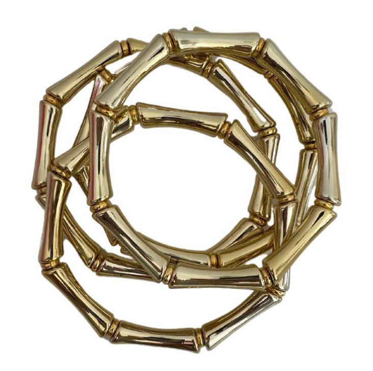 Lucy Acrylic Bamboo Bracelet