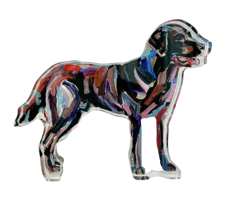 Acrylic Shelfie: Labrador Chocolate