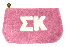 Load image into Gallery viewer, Sorority Letter Teddy Pouch
