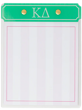 Load image into Gallery viewer, Acrylic Greek Notepad