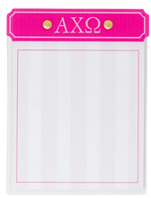 Load image into Gallery viewer, Acrylic Greek Notepad
