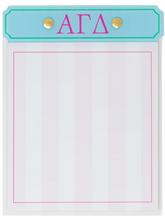 Load image into Gallery viewer, Acrylic Greek Notepad