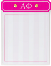 Load image into Gallery viewer, Acrylic Greek Notepad