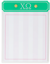 Load image into Gallery viewer, Acrylic Greek Notepad