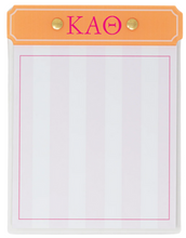 Load image into Gallery viewer, Acrylic Greek Notepad