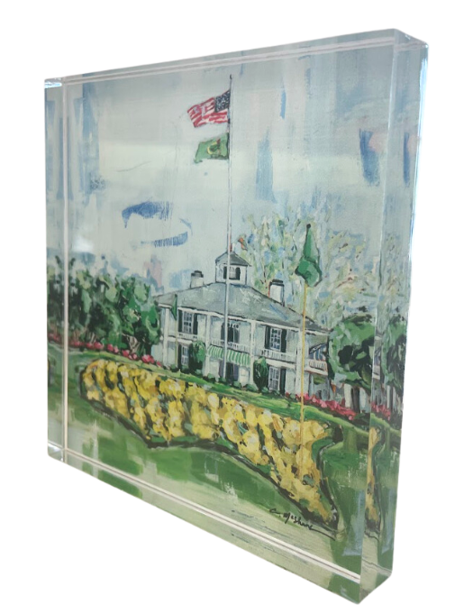 Acrylic The Clubhouse at Augusta