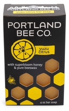 Load image into Gallery viewer, Beeswax and Honey Yuzu Citrus Soap Bar