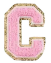 Load image into Gallery viewer, Letter Patches: Baby Pink