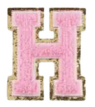 Load image into Gallery viewer, Letter Patches: Baby Pink