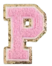 Load image into Gallery viewer, Letter Patches: Baby Pink