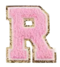 Load image into Gallery viewer, Letter Patches: Baby Pink