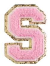 Load image into Gallery viewer, Letter Patches: Baby Pink