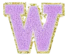 Load image into Gallery viewer, Letter Patches: Lavender