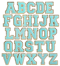 Load image into Gallery viewer, Letter Patches: Teal