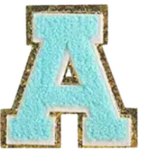 Load image into Gallery viewer, Letter Patches: Teal