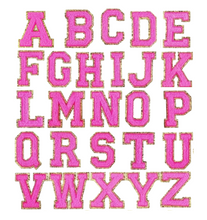 Load image into Gallery viewer, Letter Patches: Bubblegum Pink