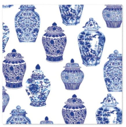 Ginger Jars Paper Cocktail Napkins