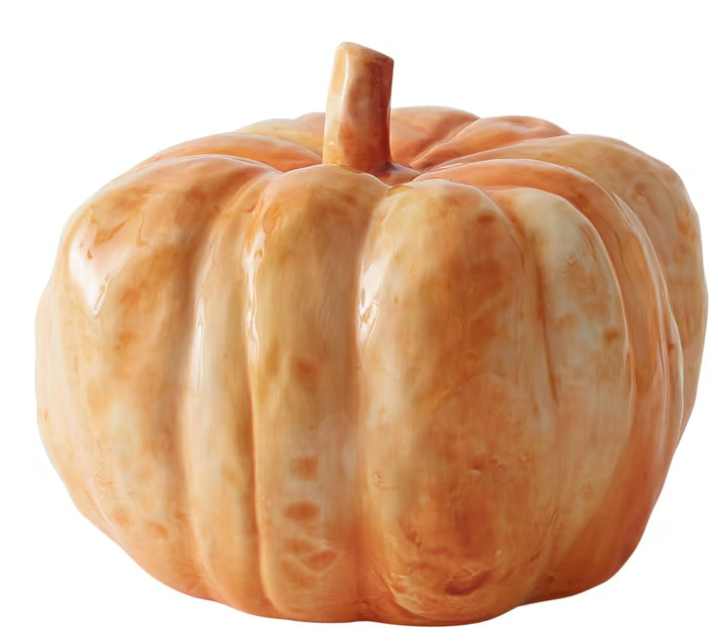 Porcelain Pumpkin