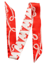 Load image into Gallery viewer, Sorority Skinny Scarf