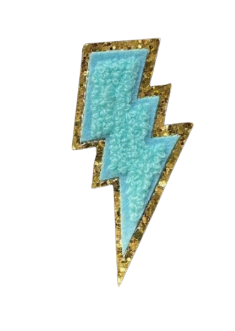 Small Lightning Bolt Patch