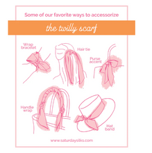 Load image into Gallery viewer, Ole Miss Rebels Twilly Scarf