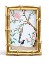 Load image into Gallery viewer, Gold Faux Bamboo Photo Frame