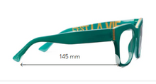 Load image into Gallery viewer, Peepers C'est la Vie Teal Readers