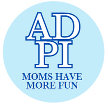 Load image into Gallery viewer, Sorority Moms Have More Fun Button