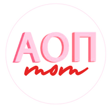 Load image into Gallery viewer, Sorority Mom Button